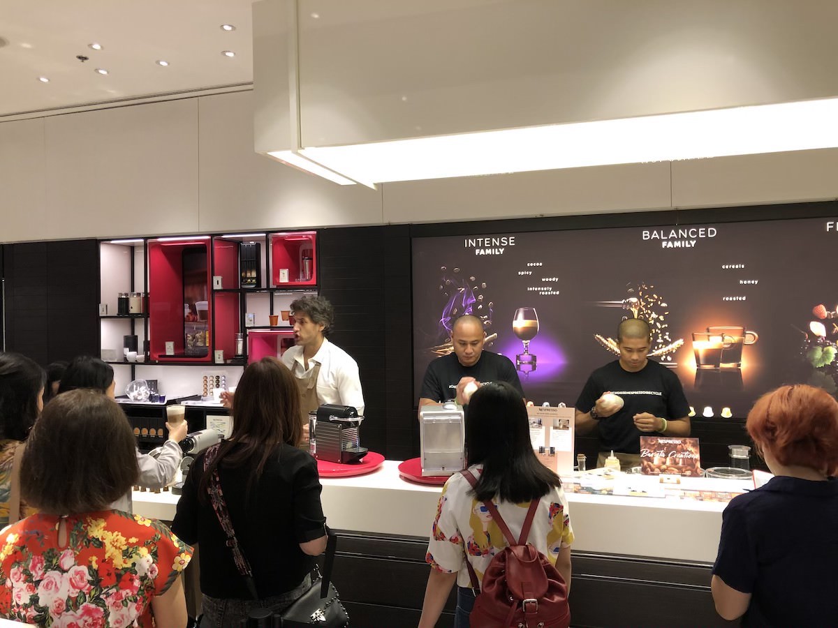 Nespresso presents new flavors and Nico Bolzico plays barista for a day