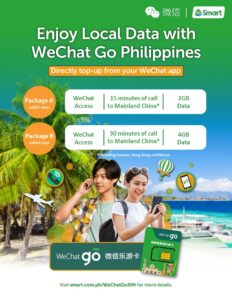 Smart and WeChat launch Smart WeChat Go Philippines for worry-free travel