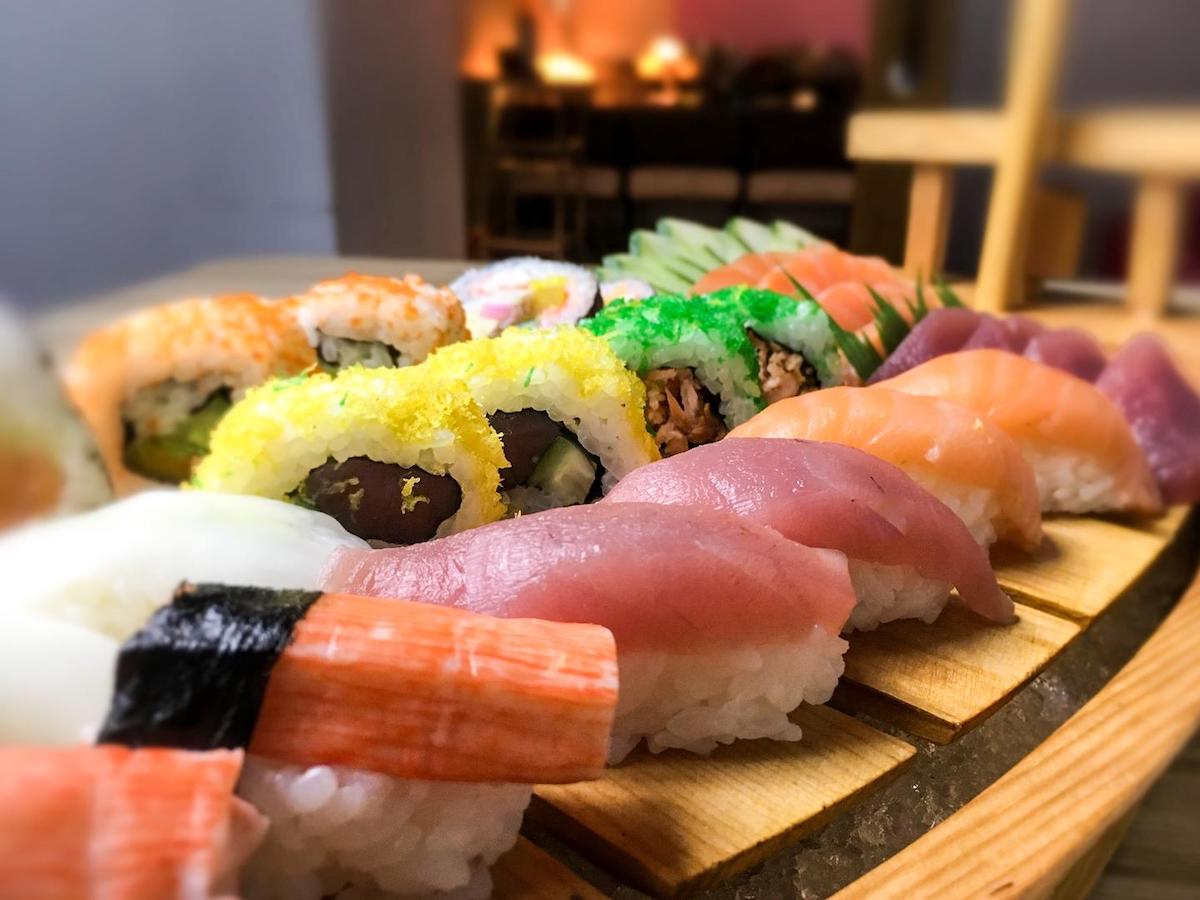 Relishing Kitsho’s sumptuous sushi smorgasbord