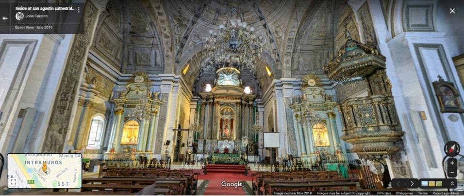 Digital Visita Iglesia: A virtual tour of local churches this Holy Week on Street View