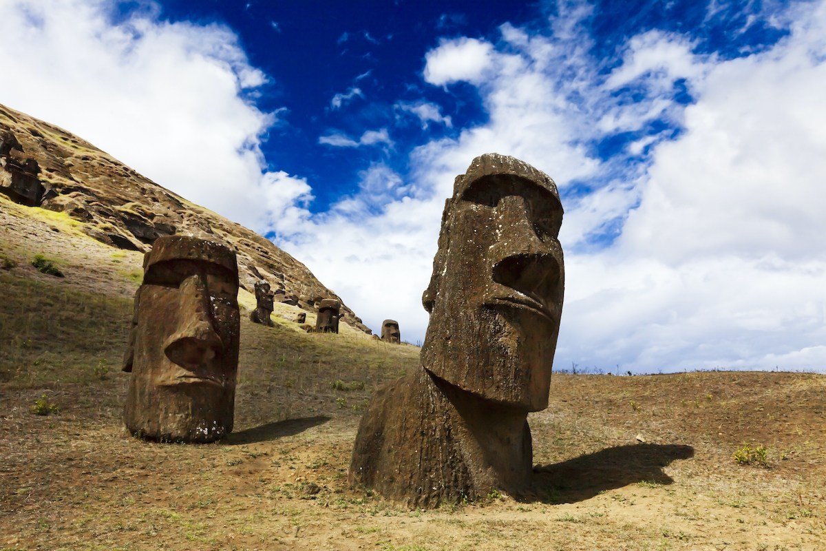 The Mysterious Statues of Easter Island in Chile