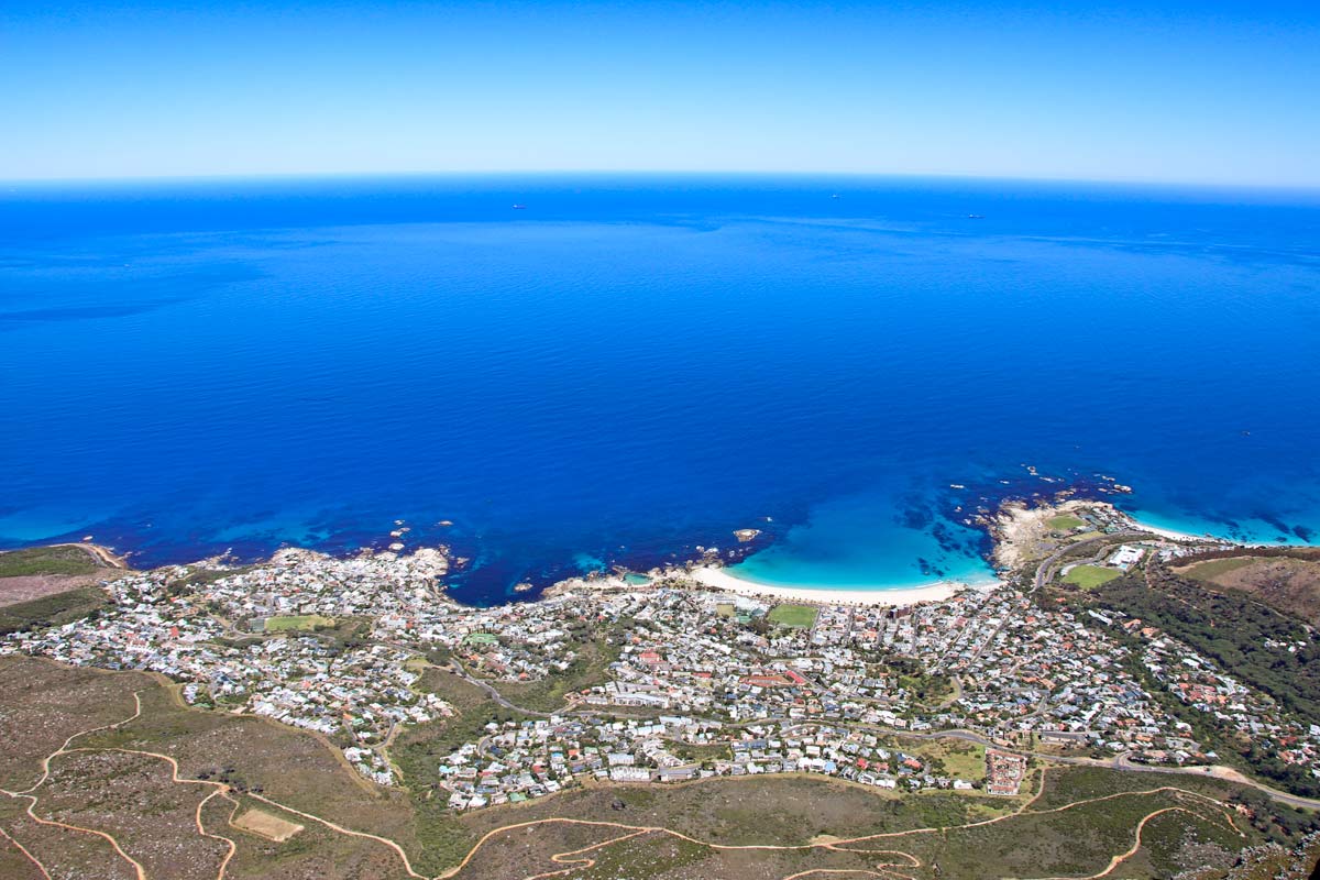 Amazing hiking trails up Table Mountain, Cape Town